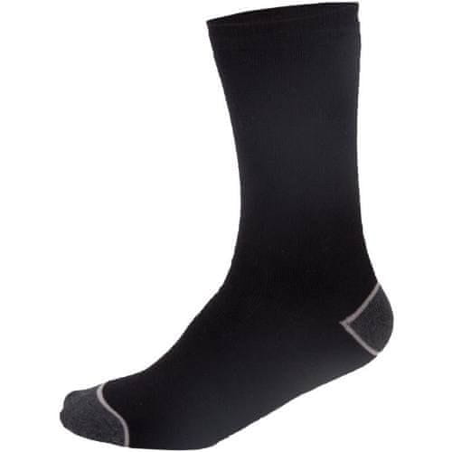 LAHTI PRO Ponožky stredné, 3 páry, veľ. 43-46, čierno-šedé