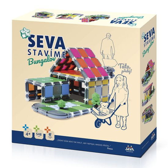 Seva Stavebnice STAVÍME Bungalov