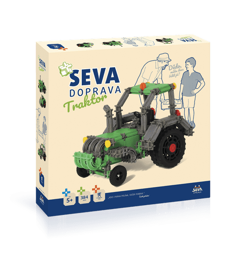 Seva Stavebnica DOPRAVA - Traktor