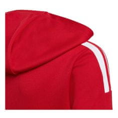 Adidas Mikina červená 110 - 116 cm/XXS Squadra 21 Hoody