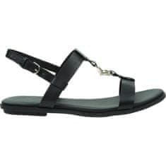 Tommy Hilfiger Sandále čierna 41 EU Flat Sandal