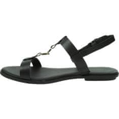 Tommy Hilfiger Sandále čierna 41 EU Flat Sandal