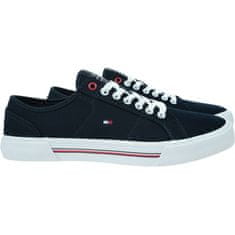 Tommy Hilfiger Tenisky čierna 44 EU Core Corporate Vulc Canvas