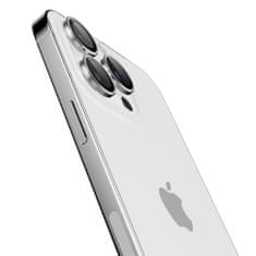 Spigen Ochranné Sklo Zadnej Kamery Optik.Tr ”Ez Fit” Camera Protector 2-Pack iPhone 14 Pro / 14 Pro Max Silver