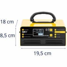 shumee Nabíjačka do auta LCD nabíjačka batérií 12/24 V 15/25 A