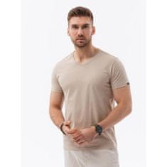 OMBRE Súprava bavlnených tričiek V-NECK 3-pack V13 Z29 mix MDN121503 XL