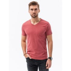 OMBRE Súprava bavlnených tričiek V-NECK 3-pack V14 Z29 mix MDN121502 M