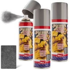 Palc 3x Renovátor obuvi Farba v spreji na semiš a nubuk 200 ml DARK GREY