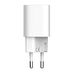 LDNIO LDNIO A2318C USB, USB-C 20W sieťová nabíjačka + USB-C - Lightning kábel