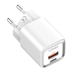 LDNIO LDNIO A2318C USB, USB-C 20W sieťová nabíjačka + USB-C kábel