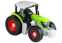 Lean-toys Odvíjací traktor s otváracím prívesom 43 cm