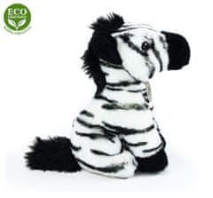 Rappa Plyšová zebra sediaca 18 cm ECO-FRIENDLY