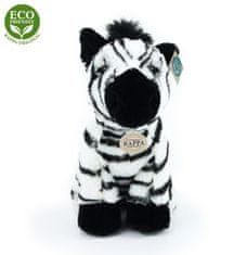 Rappa Plyšová zebra sediaca 18 cm ECO-FRIENDLY