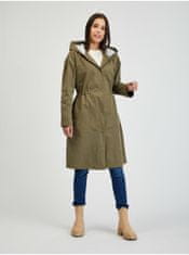 Orsay Khaki dámská parka 36