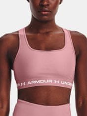 Under Armour Podprsenka UA Crossback Mid Bra-PNK SM