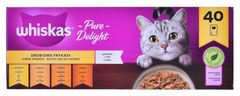 shumee WHISKAS Brambory pro dospělé 40x85g Drůbež Příchutě