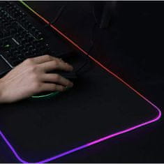 Verk Podložka pod myš LED RGB - 80x30 cm