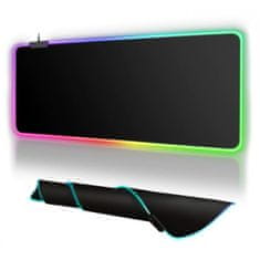 Verk Podložka pod myš LED RGB - 80x30 cm