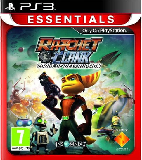 Insomniac Games Ratchet & Clank Tools of Destruction (PS3)