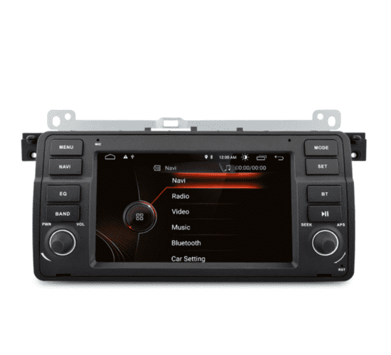 Kapud 7" Android Autorádio BMW E46 3. séria, M3 ROVER 75 Autorádio, ANDROID 12, WIFI, GPS, USB, Bluetooth, Dotykové Android autorádio do BMW E46 M3 Rover 75 MG