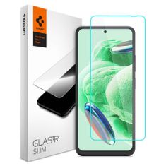 Spigen Ochranné Tvrdené Sklo Glas.Tr Slim 2-Pack Xiaomi Redmi Note 12 5G / Poco X5 5G Clear