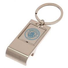 FOREVER COLLECTIBLES Prívesok na kľúče + otvárač MANCHESTER CITY Bottle Opener Keyring