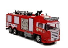 Lean-toys Rádiové R/C hasičské auto