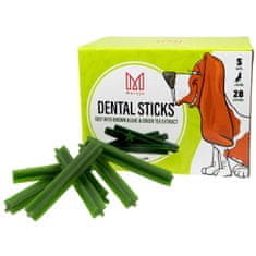 Mersjo Dentálny snack pre psy Dental Sticks S 28 ks.