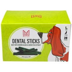 Mersjo Dentálny snack pre psy Dental Sticks L 28 ks.