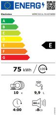 Electrolux vstavaná umývačka KEMC3211L + záruka 10 rokov na motor