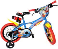 DINO Superman chlapčenský bicykel, 14", 24 cm