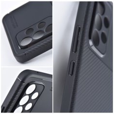 MobilMajak Obal / kryt na Samsung Galaxy A54 5G čierny - CARBON Premium Case