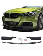 Protec Predný spojler pod nárazník BMW F30 F31 2011-2019 SPLITER čierny mat