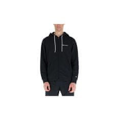 Champion Mikina čierna 183 - 187 cm/L Hooded Full Zip Sweatshirt