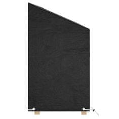 Vidaxl Kryt na záhradnú lavicu 12 očiek 210x70x70/88 cm, polyetylén