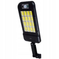 Izoksis Izoxis 19444 Pouličné osvetlenie solárne 240 LED COB, IP67, 72 W, 800 lm čierne