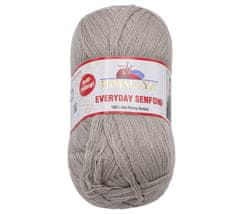 Himalaya Priadza EVERYDAY SENFONi - 100g / 196 m - šedá, béžová