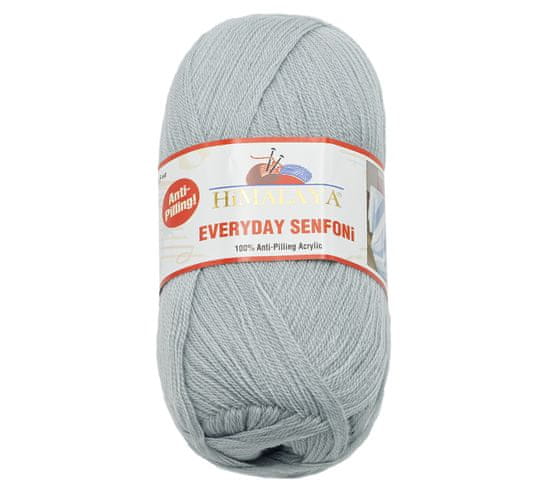 Himalaya Priadza EVERYDAY SENFONi - 100g / 196 m - svetlo šedá