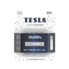 Tesla Batteries TESLA AAA SILVER + Alkaline 4 ks blister LR03 NEW