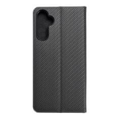 FORCELL Puzdro / obal na Samsung Galaxy A34 5G čierny - kniha Forcell Carbon