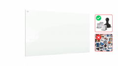 Allboards Skleněná tabule 100 x 80 cm ALLboards CLASSIC TS100x80W