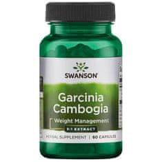 Swanson Garcinia Cambogia 5:1 Extract, 80mg, 60 kapsúl