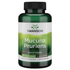 Swanson Mucuna Pruriens Extrakt (Zametové fazuľa), 350 mg, 200 kapsúl