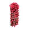 Umelý visiaci kvetinový záves, vhodný pre vonkajšie aj vnútorné použitie, visiaca kvetina, 80 cm - Hangyplant, Ružový
