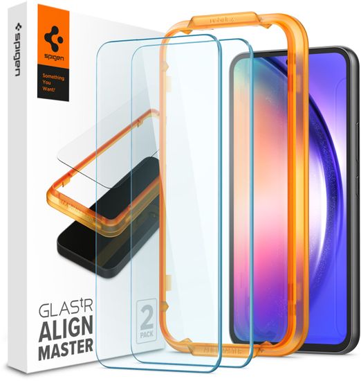 Spigen ochranné sklo Align Master pro Samsung Galaxy A54 5G, 2 ks