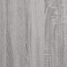 Vidaxl Skrinka na platne sivá sonoma 85x38x48 cm kompozitné drevo