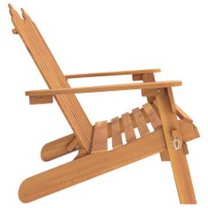 Vidaxl Adirondack Záhradná lavička 126 cm masívne akáciové drevo