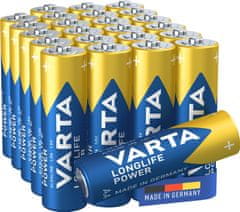 VARTA batérie Longlife Power AA, 24ks (Big Box)