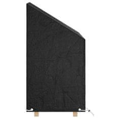 Vidaxl Kryt na záhradnú stoličku 8 očiek 65x65x80/120 cm polyetylén