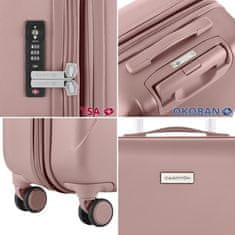 CARRY ON Sada kufrov Skyhopper Old Pink 3-set